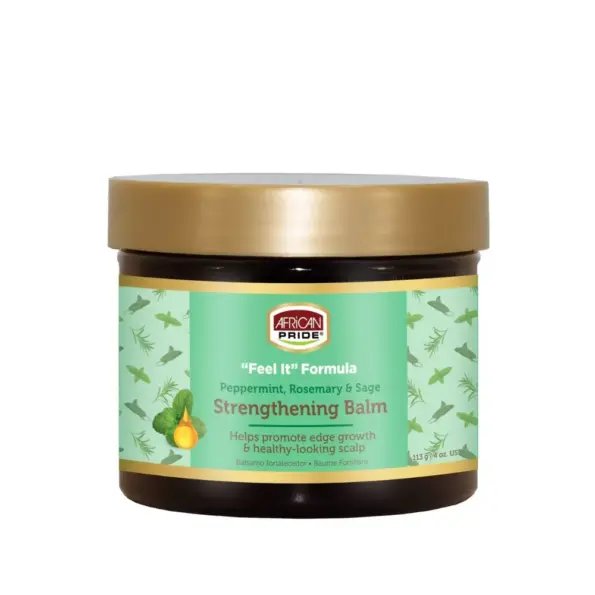 African Pride Peppermint Rosemary and Sage Hair Balm 113g